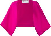 Bolero Jacket Women Acetateviscose 40, Pinkpurple