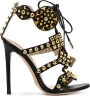 Studded Open Toe Sandals 