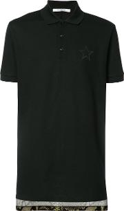 Animal Print Polo Shirt Men Cotton Xs, Black
