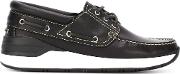 Givenchy Stylised Boat Shoes Men Rubberleather 44, Black 