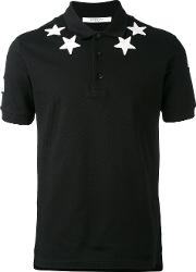 Star Polo Shirt Men Cotton Xl, Black