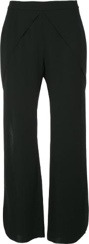 Slit Flare Trousers 