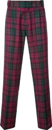 Checked Trousers 