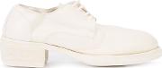 Classic Derby Shoes Women Horse Leatherleather 39, White