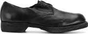 Guidi Distressed Oxford Shoes Women Horse Leatherleather 37, Black 
