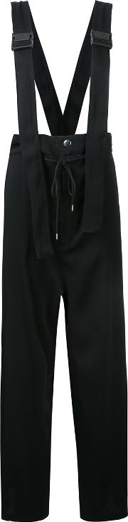 G.v.g.v. Twill Utility Braces Trousers Women Polyestertriacetate 36, Black 