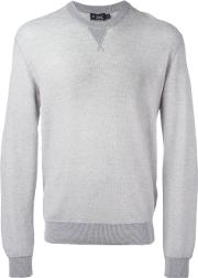Neck Detail Sweatshirt Men Cottoncashmere Xxl, Grey