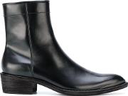 Haider Ackermann Rodeo Ankle Boots Men Leather 44, Black 