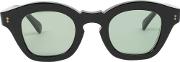 'glam' Sunglasses Unisex Acetateglass One Size, Black