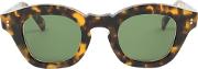'glamproto' Sunglasses Unisex Acetateglass One Size, Brown