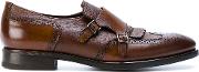 Henderson Baracco Classic Monk Shoes Men Calf Leatherleather 41.5, Brown 