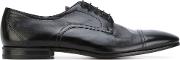 Lace Up Shoes Men Goat Skinleather 43, Black