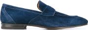 Loafer Shoes Men Leathersuede 45.5, Blue