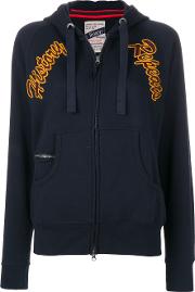Snake Embroidered Hoody 