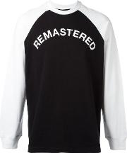 Remastered Sweatshirt Men Cotton S, Black