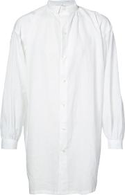 Long Sheer Linen Shirt Unisex Linenflax 2, White