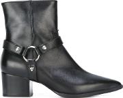Buckle Strap Ankle Boots 
