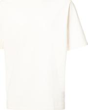 Roundy Dolman T Shirt Men Cotton L, White