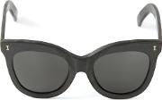 'holly' Sunglasses Women Acetate One Size, Black