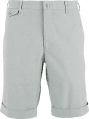 Cuffed Chino Shorts Men Cottonspandexelastane 46, Grey