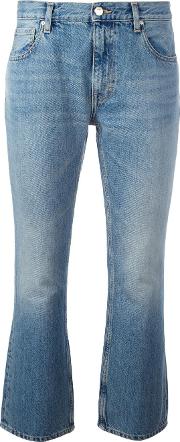 Cropped Jeans Women Cotton 29, Blue