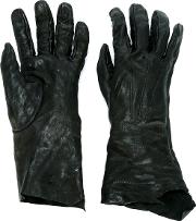 Leather Gloves Men Leather 9, Black