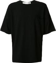 Pocket Detail T Shirt Men Viscosespandexelastane M, Black