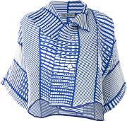 Cloque Jacket Women Polyester 2, Blue
