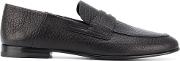 Classic Loafers Men Leather 43, Black