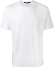 Plain T Shirt Men Cottonrayon L, White