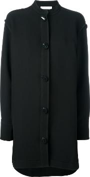 J.w.anderson Oversized Buttons Shirt Dress Women Polyestertriacetate 6, Black 
