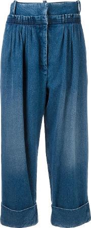J.w.anderson Pleat Front Jeans Women Cotton 8