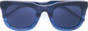 Chips And Salsa Sunglasses Men Acetate One Size, Blue