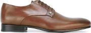 Derby Shoes Men Leather 7, Brown