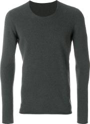 Label Under Construction Punched Jumper Men Angorawool 50, Grey 