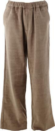 L'eclaireur 'shigoto' Straight Trousers Unisex Cottonpolyester Xs, Green 