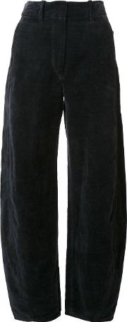 'large Twisted' Trousers Women Cottonlinenflax 40, Black