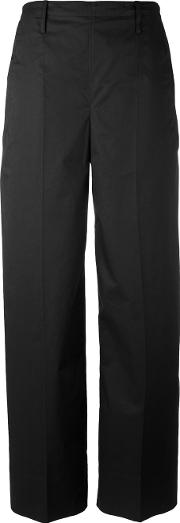 Tailored Trousers Women Cottonspandexelastane 40, Black