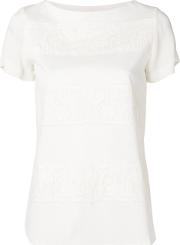 Embroidered Short Sleeve Top 