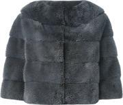 'alessandra' Jacket Women Mink Fur M, Women's, Grey