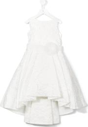 Brocade Dress Kids Cottonpolyester 8 Yrs, White