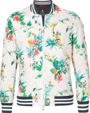 Floral Bomber Jacket 