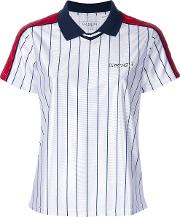 Striped Style Polo Shirt 