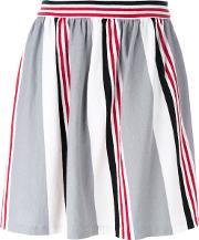 Pleated Skirt Women Cottonlinenflax Xs, Women's, Grey