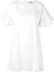 Broderie T Shirt Dress Women Cotton M, White