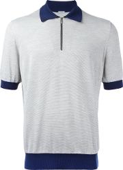 Contrast Collar Polo Shirt Men Silkcotton 54