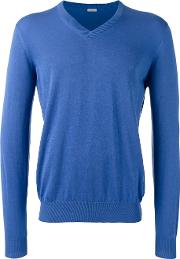 Knitted Sweater Men Cotton 50, Blue