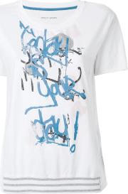 Graffiti Print T Shirt 