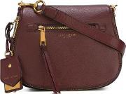 Small Recruit Nomad Satchel Bag Women Leather One Size, Women's, Brown