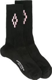 Geometric Knit Sock Women Cottonpolyamidespandexelastane One Size